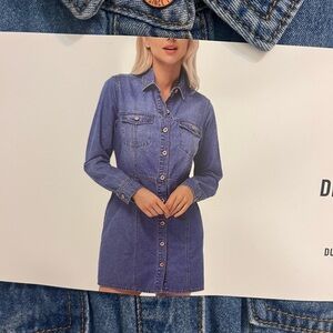 Frye light Wash Denim Dress